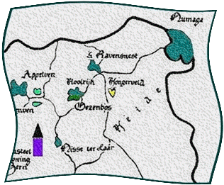 Detail kaart Azen